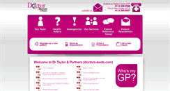 Desktop Screenshot of doctors-leeds.com